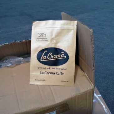 Our coffee bags arrived!