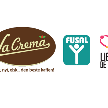 First donation to FUSAL from La Crema Kaffe!